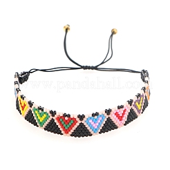 Miyuki Seed Braided Bead Bracelet&nbsp;BJEW-P269-45