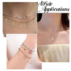 14Pcs 7 Styles Rack Plating Brass Pendants&nbsp;KK-CJ0003-27