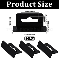 80Pcs Rectangle PP with PE Hanging Tabs&nbsp;KY-CP0001-35A