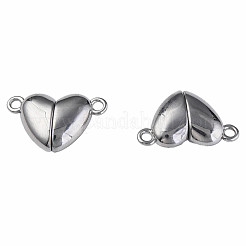 Non-Tarnish 304 Stainless Steel Magnetic Clasps&nbsp;STAS-N087-55-55P