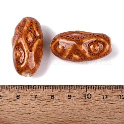 Vintage Handmade Porcelain Beads&nbsp;PORC-Q008-12D