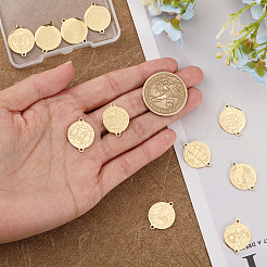 12Pcs 12 Styles Ion Plating(IP) 304 Stainless Steel Connector Charms&nbsp;STAS-CA0002-14