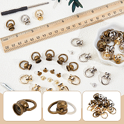Zinc Alloy Ball Pull Ring Rivets&nbsp;FIND-DR0002-17