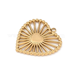 304 Stainless Steel Pendants&nbsp;STAS-S175-43F-G