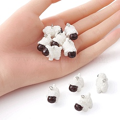 Opaque Resin Pendants&nbsp;RESI-YW0001-40