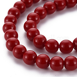 Glass Beads Strands&nbsp;X-GLAA-S192-E-008B