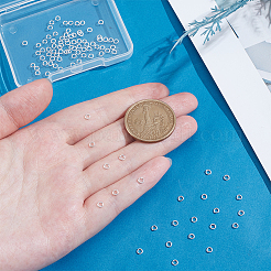 100Pcs Rack Plating Brass Open Jump Rings&nbsp;KK-PH0013-59A