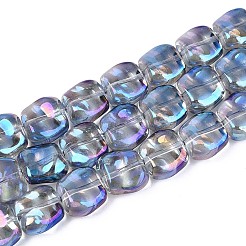 Electroplate Glass Beads Strand&nbsp;EGLA-S188-21-B01