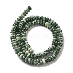 Natural Green Spot Beads Strands&nbsp;G-Z030-A03-01