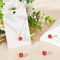 4Pcs Brass Enamel Charms&nbsp;KK-BBC0010-01