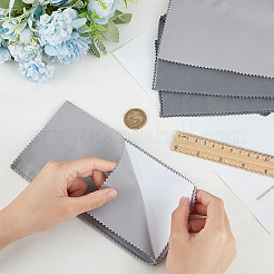 4 Sheets 2 Colors 4 Layers Silver Polishing Cloth&nbsp;AJEW-BBC0002-18
