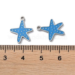 304 Stainless Steel Pendants&nbsp;STAS-C083-08P-02