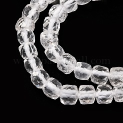 Natural Quartz Crystal Beads Strands&nbsp;G-F770-A02-01