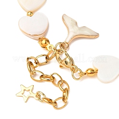 Shell Pearl Beaded Bracelets for Women&nbsp;BJEW-JB12424