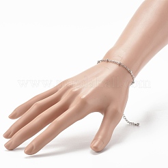 Tarnish Resistant 304 Stainless Steel Satellite Chain Bracelets&nbsp;BJEW-JB06524-01