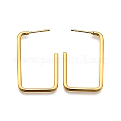 201 Stainless Steel Stud Earrings&nbsp;EJEW-I245-18E
