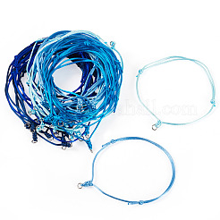 50Pcs 5 Colors Adjustable Nylon Cord Bracelet Making&nbsp;BJEW-TA00670