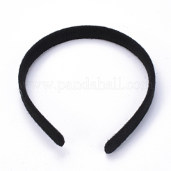 Hair Accessories Plain Plastic Hair Band Findings&nbsp;OHAR-S195-05B