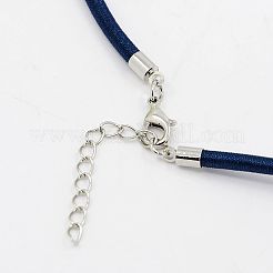 Silk Cord Necklaces Making&nbsp;NFS005-08
