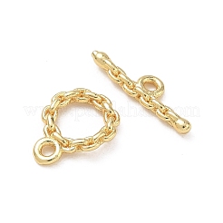 Brass Toggle Clasp&nbsp;KK-D289-53B-G