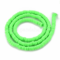 Handmade Polymer Clay Bead Strands&nbsp;CLAY-T002-4mm-43