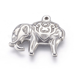 Tarnish Resistant 304 Stainless Steel Pendants&nbsp;STAS-L212-014