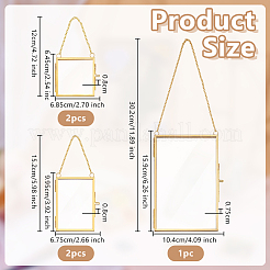5Pcs Glass Hanging Photo Frame for Plant Specimen&nbsp;AJEW-OC0015-72