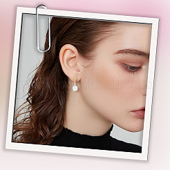 100Pcs 10 Styles ABS Plastic Pearl Pendants&nbsp;FIND-BM0001-38