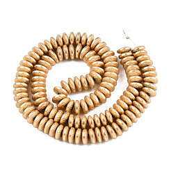 Electroplate Non-magnetic Synthetic Hematite Beads Strands&nbsp;G-S372-001-02KC