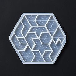 DIY Tangram Pieces Display Decoration Silicone Molds&nbsp;DIY-G067-05E