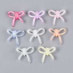 Luminous Frosted Transparent Acrylic Beads&nbsp;TACR-T029-24M