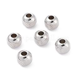 Tarnish Resistant 201 Stainless Steel Beads&nbsp;STAS-G133-02P