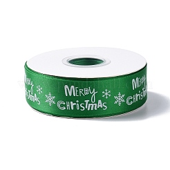 25 Yards Christmas Theme Printed Polyester Ribbon&nbsp;OCOR-C004-02A