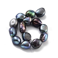 Dyed Natural Cultured Freshwater Pearl Beads Strands&nbsp;PEAR-P062-36C