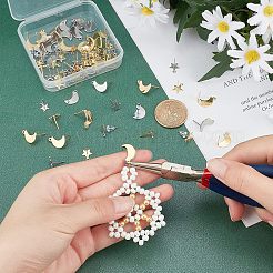 304 Stainless Steel Stud Earring Findings&nbsp;STAS-UN0023-23