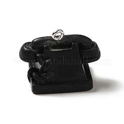 Opaque Resin Pendants&nbsp;X-RESI-A019-02D