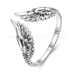 Simple Style Cute 925 Sterling Silver Wing Cuff Rings&nbsp;FS-WG9C3E6-01
