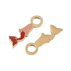 304 Stainless Steel Enamel Pendants&nbsp;STAS-Z152-05G