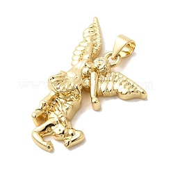 Angle Charms Brass Pendants&nbsp;KK-H529-33G