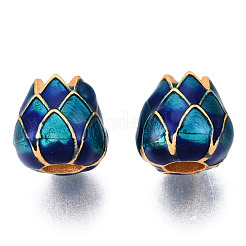 Alloy Enamel Beads&nbsp;KK-N238-067-04G