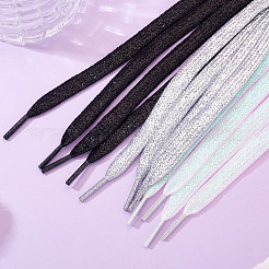 3 Pairs 3 Colors Polyester Cord Shoelace&nbsp;AJEW-TA0002-36B