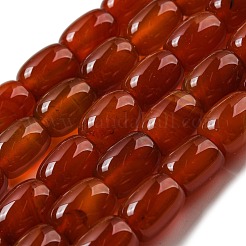 Natural Banded Agate/Striped Agate Beads Strands&nbsp;G-A223-D12-01B