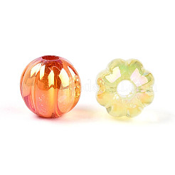 UV Plating Transparent Acrylic Beads&nbsp;OACR-N153-03