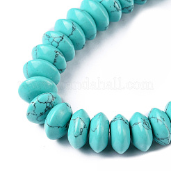 Synthetic Turquoise Beads Strands&nbsp;G-F743-05H