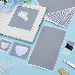 Paper Coated Scratch Off Film Password Sticker&nbsp;DIY-WH0128-31
