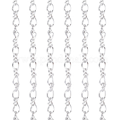 304 Stainless Steel Figaro Chains&nbsp;CHS-CJ0001-02