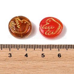 Baking Paint Mixed Styles Glass Beads&nbsp;GL-CBA8D6A-03