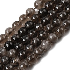 Natural Smoky Quartz Beads Strands&nbsp;X-G-B167-A09-8mm