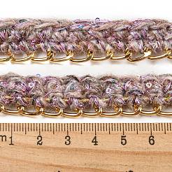 Polyester Crochet Lace Trim&nbsp;OCOR-Q058-12B