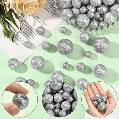 160Pcs 10 Styles Glitter Craft Foam Balls&nbsp;DIY-SP0005-58A